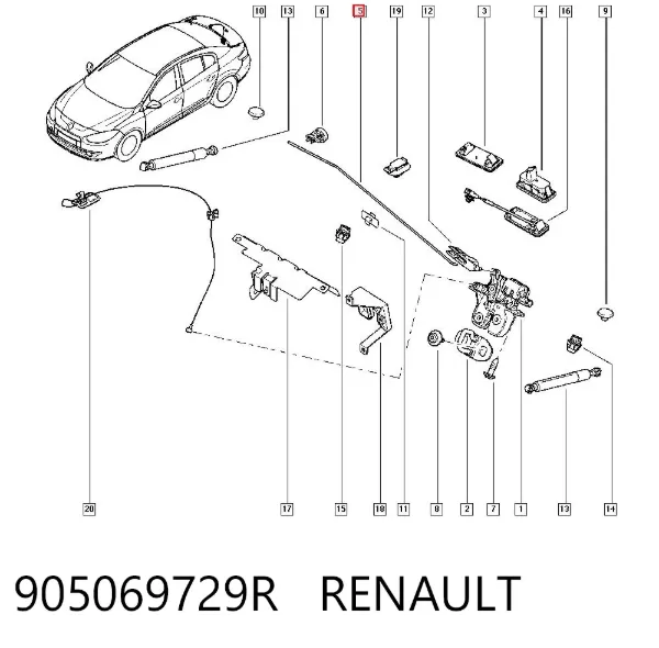  905069729R Renault (RVI)
