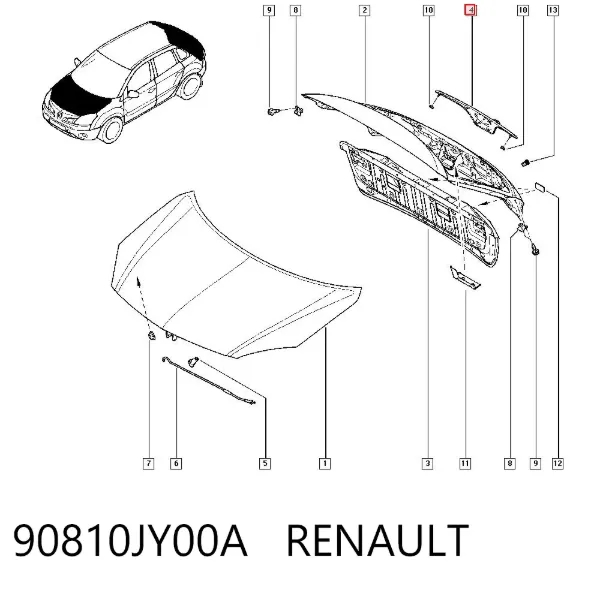  90810JY00A Renault (RVI)