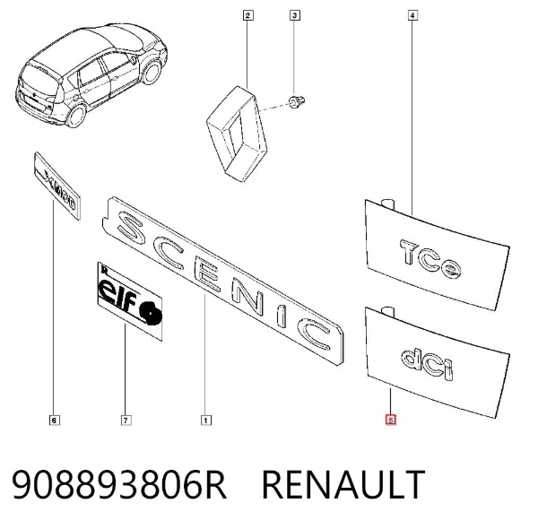 908893806R Renault (RVI)