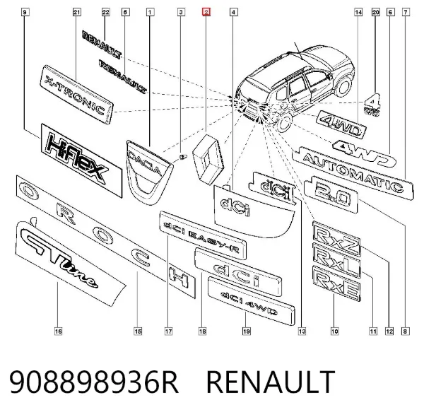  908898936R Renault (RVI)