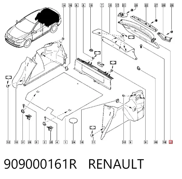  909000161R Renault (RVI)