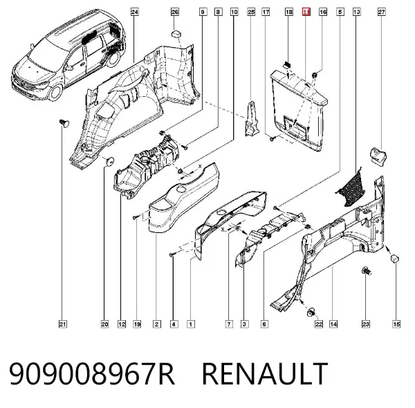  909008967R Renault (RVI)