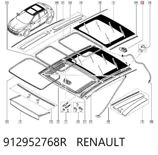  912952768R Renault (RVI)