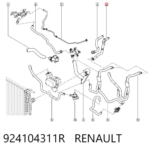  924104311R Renault (RVI)