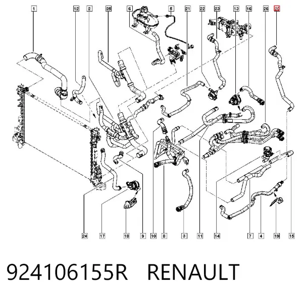  924106155R Renault (RVI)