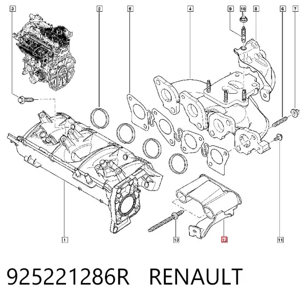  925221286R Renault (RVI)
