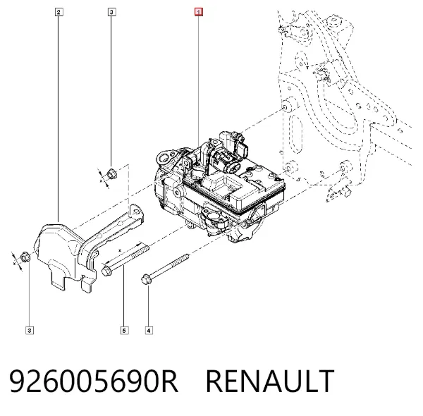 Компрессор кондиционера 926005690R Renault (RVI)