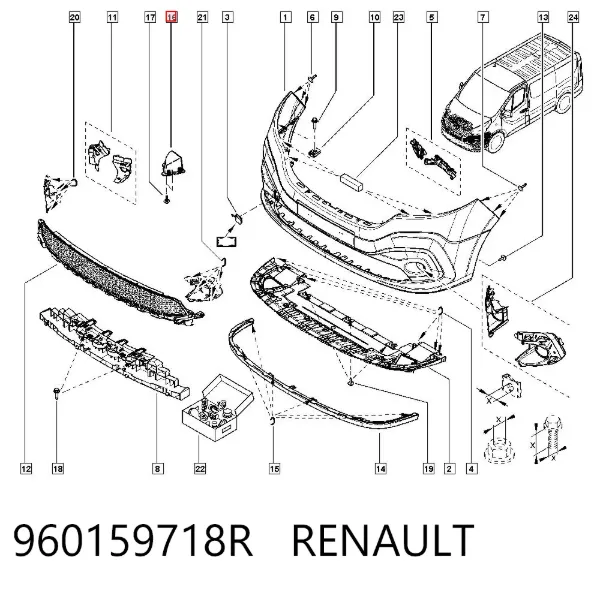  960159718R Renault (RVI)