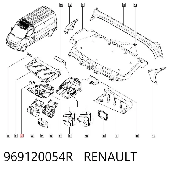  969120054R Renault (RVI)