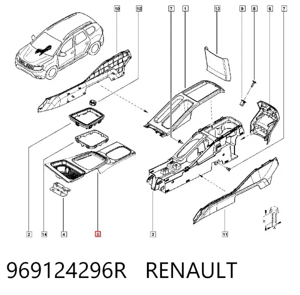  969124296R Renault (RVI)