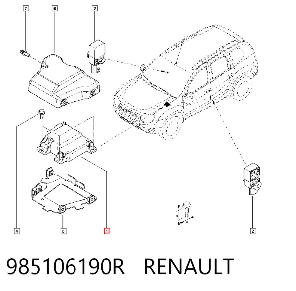  985106190R Renault (RVI)