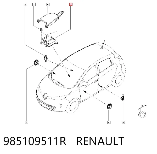  985109511R Renault (RVI)