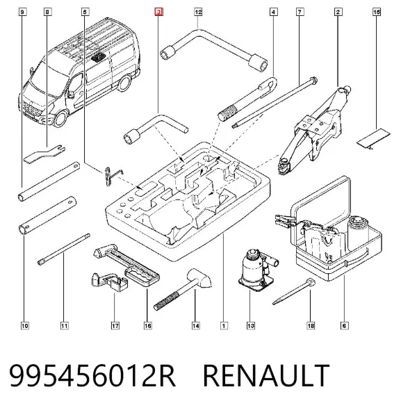  995456012R Renault (RVI)