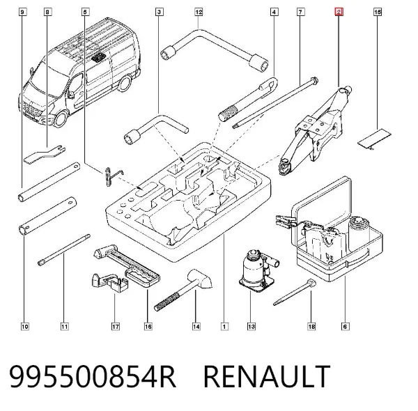  995500854R Renault (RVI)