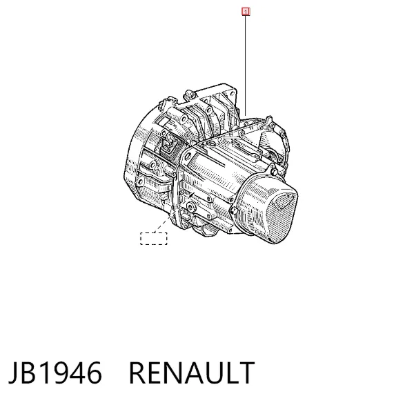 КПП JB1946 Renault (RVI)