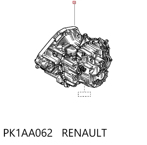 КПП PK1AA062 Renault (RVI)