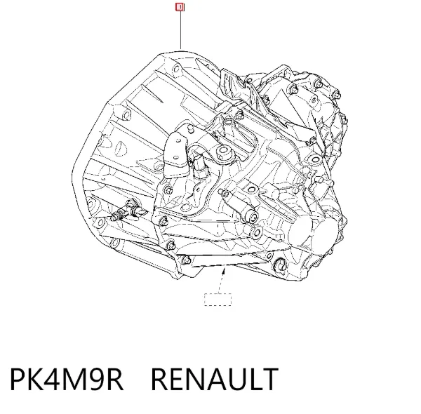 КПП PK4M9R Renault (RVI)