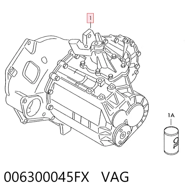 КПП 006300045FX VAG