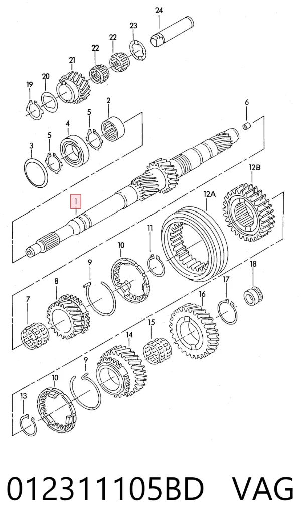  012311105BD VAG