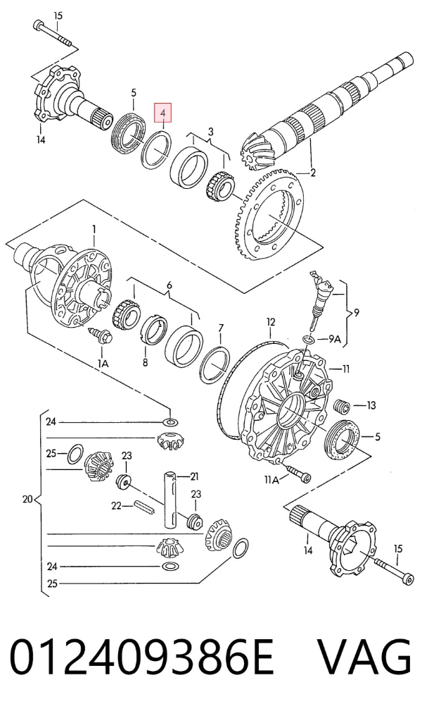  012409386E VAG
