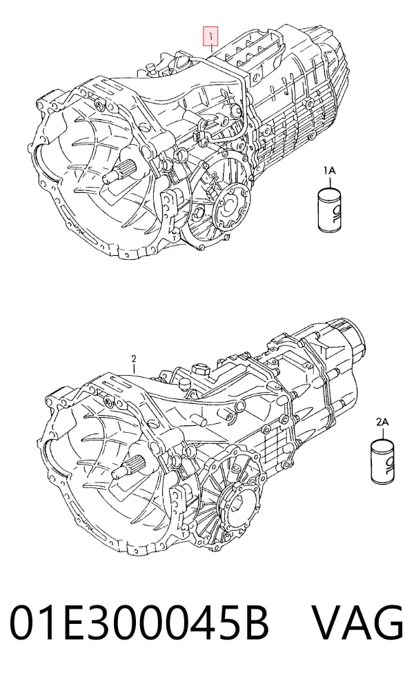 КПП 01E300045B VAG