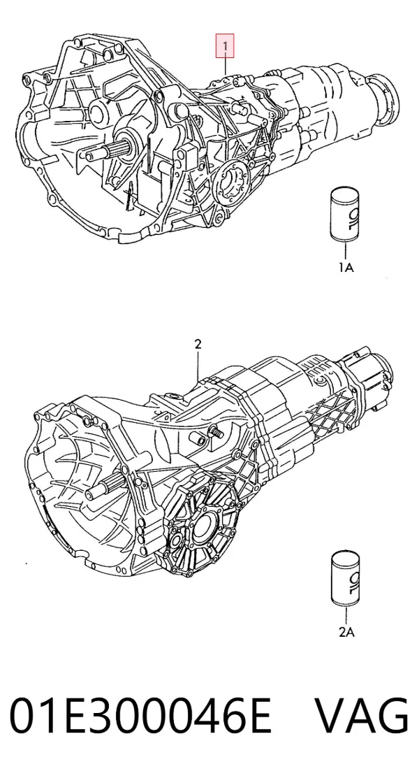 КПП 01E300046E VAG