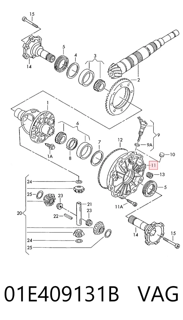 01E409131B VAG