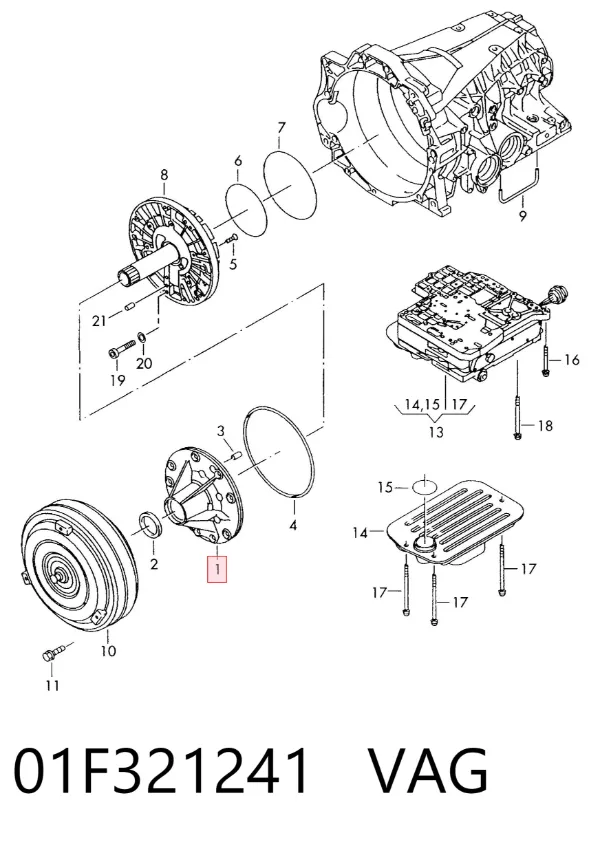  01F321241 VAG