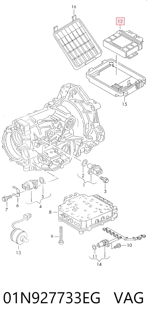  01N927733EG VAG