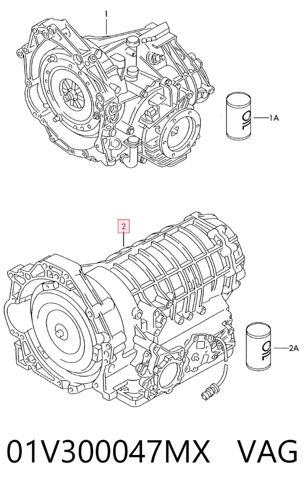 АКПП 01V300047MX VAG