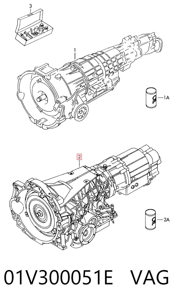 АКПП 01V300051EV VAG