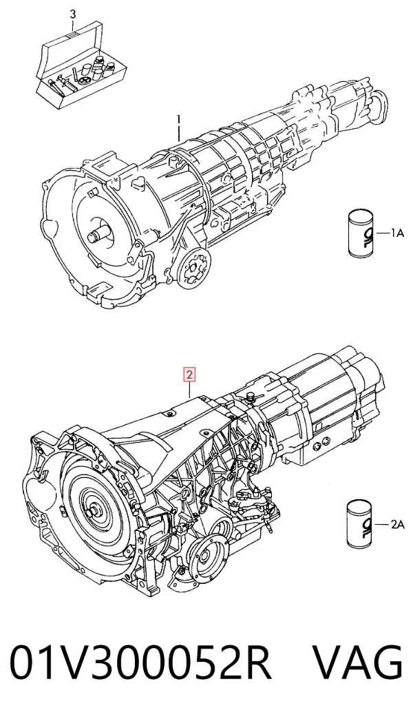 АКПП 01V300052R VAG
