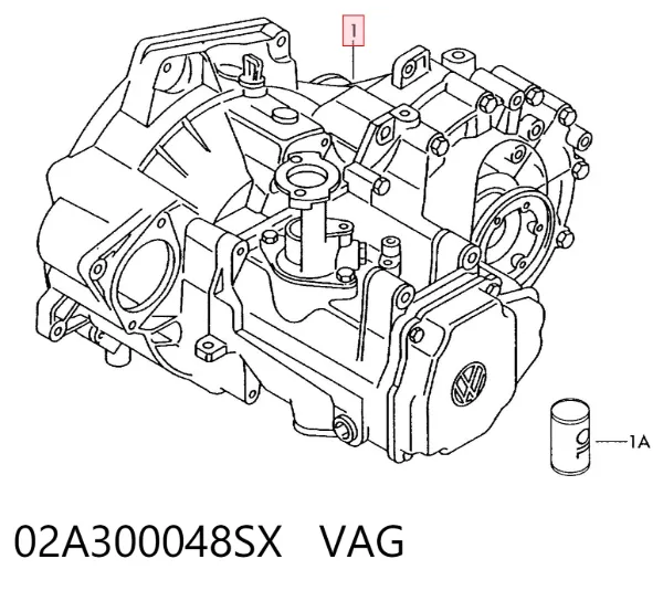 КПП 02A300048SX VAG