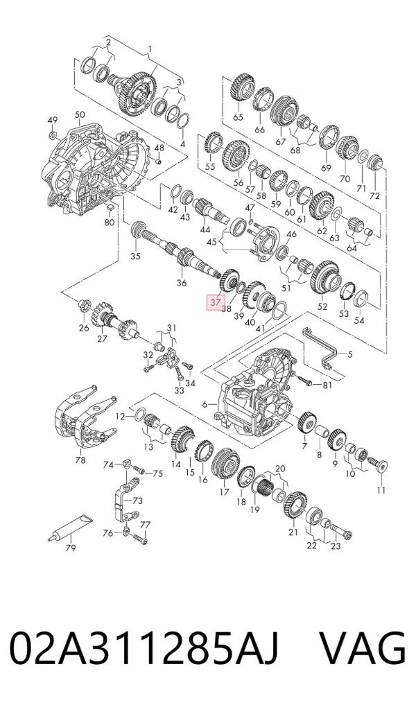  02A311285AJ VAG