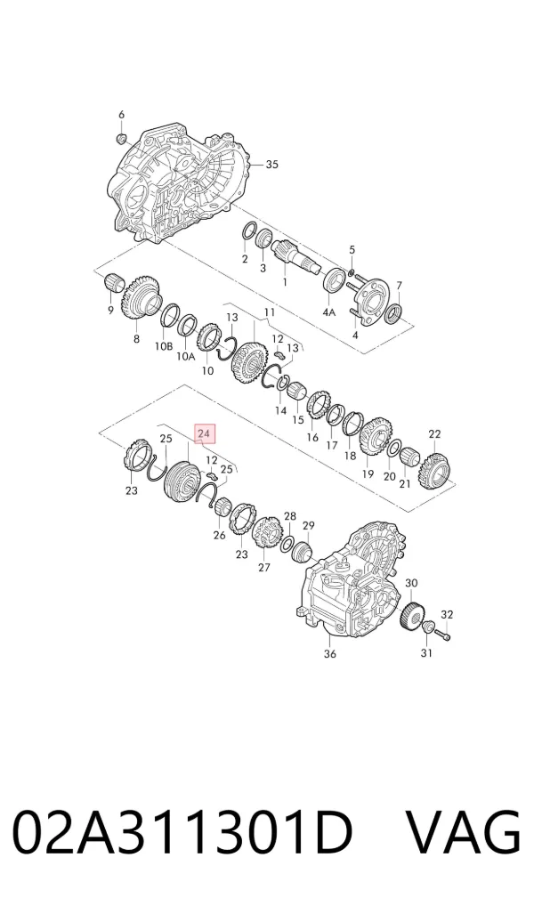  02A311301D VAG