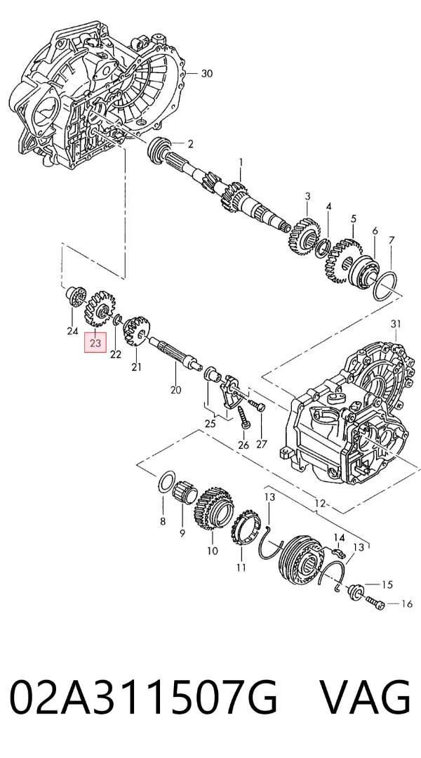  02A311507G VAG