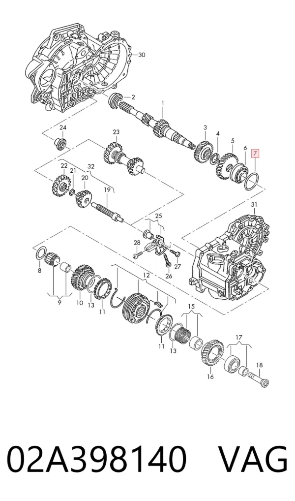  02A398140 VAG