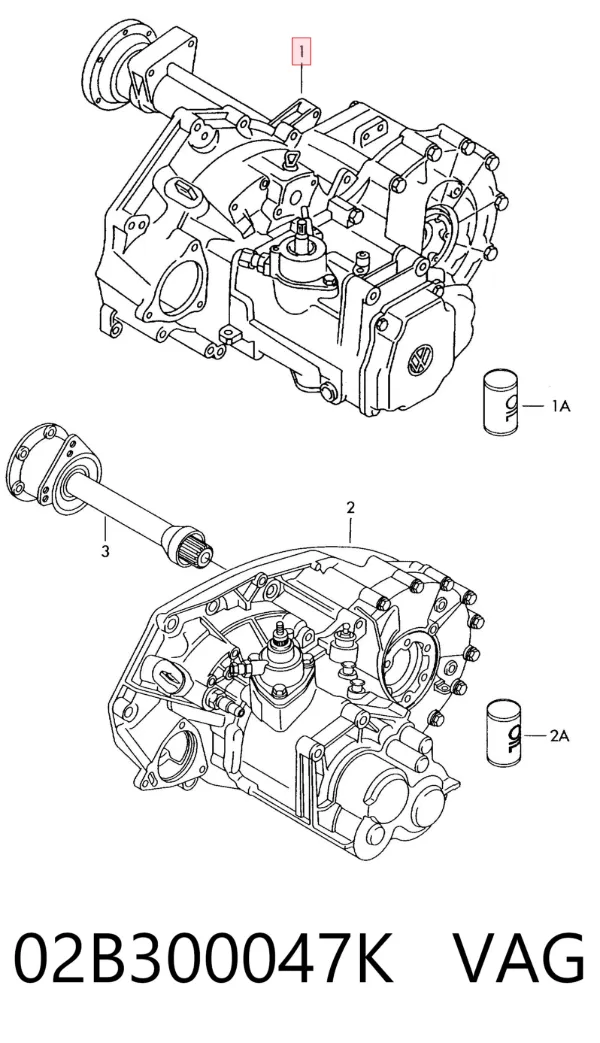 КПП 02B300047K VAG
