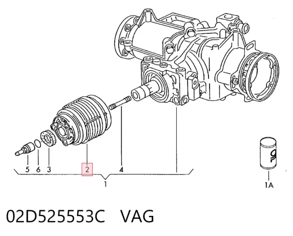  02D525553C VAG