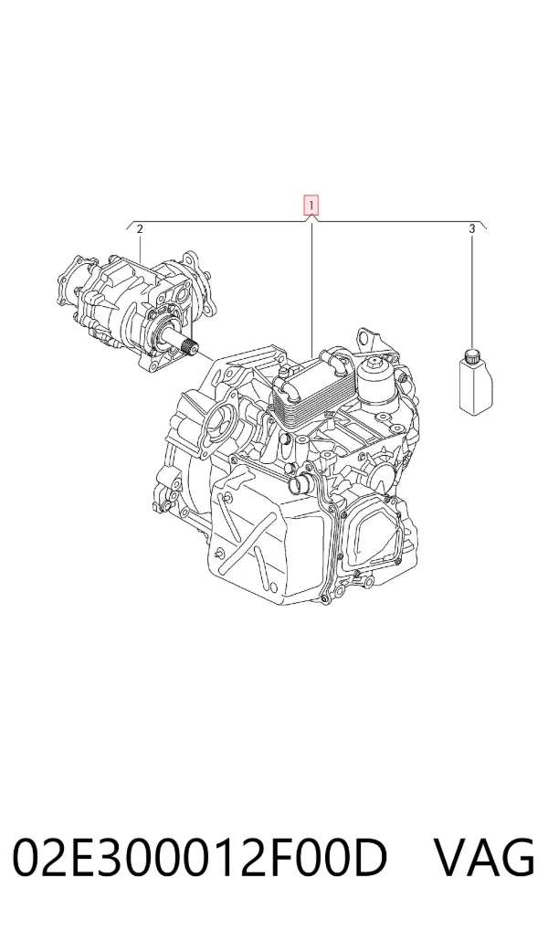 АКПП 02E300012F00D VAG