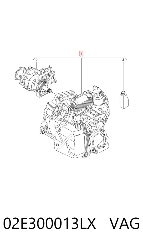 АКПП 02E300013LX VAG