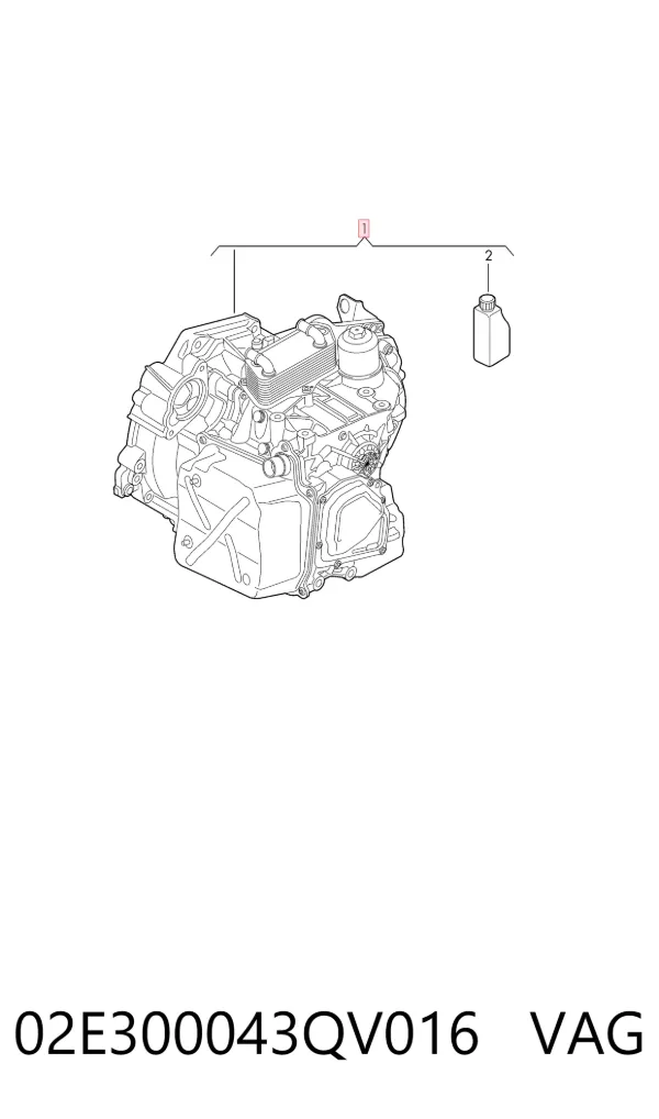 АКПП 02E300043QV016 VAG