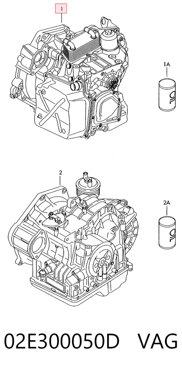 АКПП 02E300050D VAG