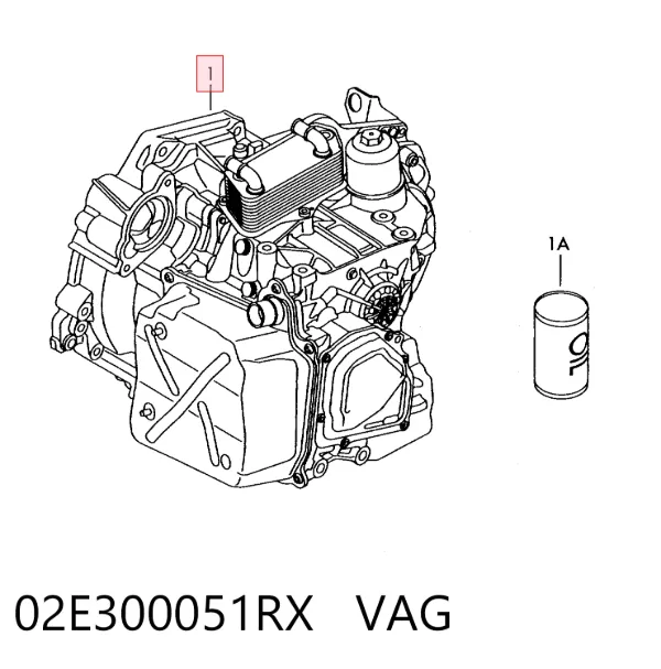АКПП 02E300051RX VAG
