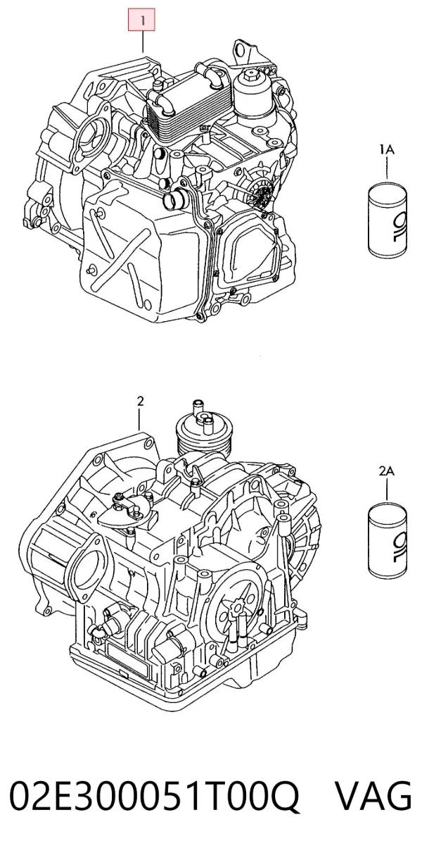 АКПП 02E300051T00Q VAG
