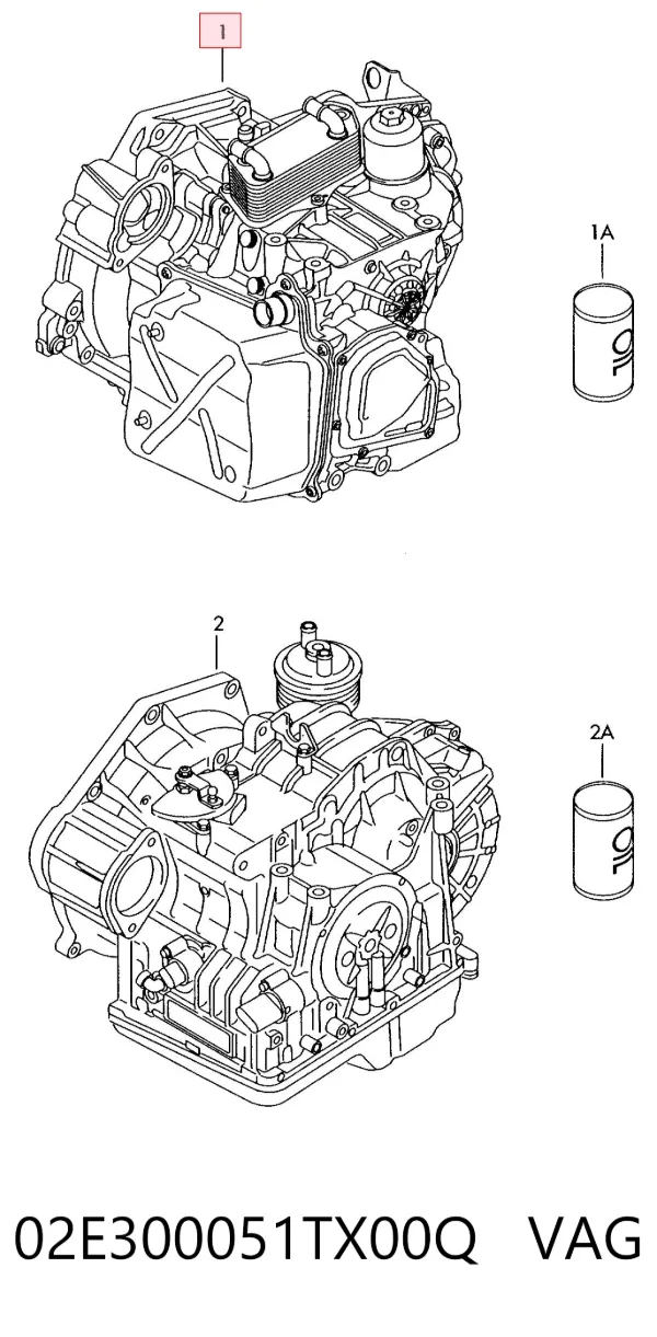 АКПП 02E300051TX00Q VAG
