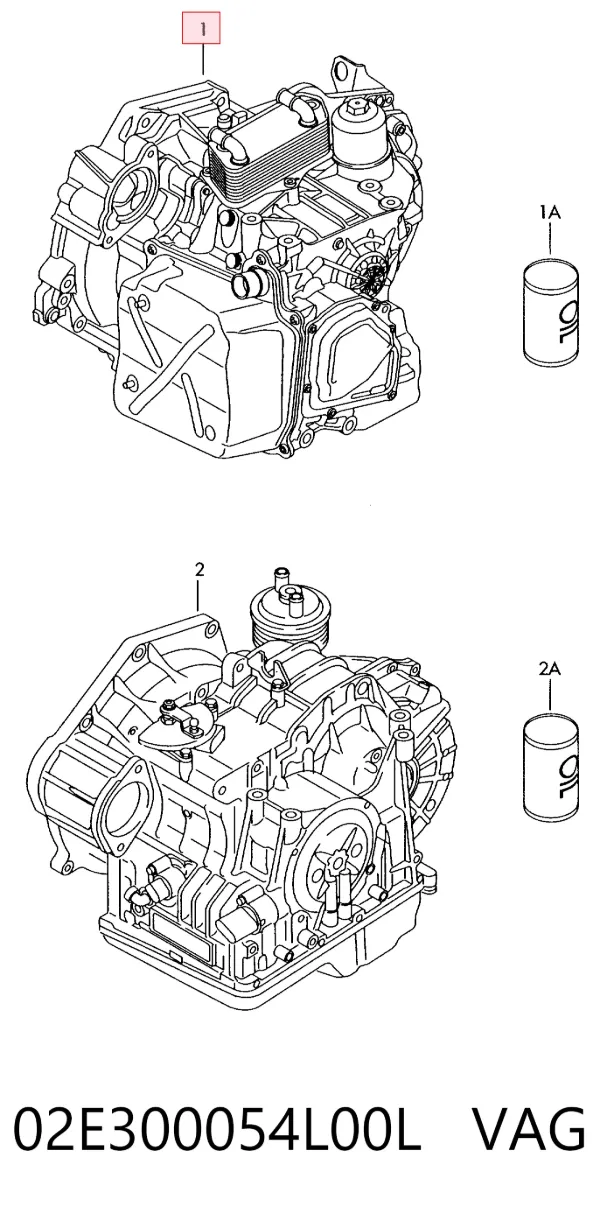 АКПП 02E300054L00L VAG