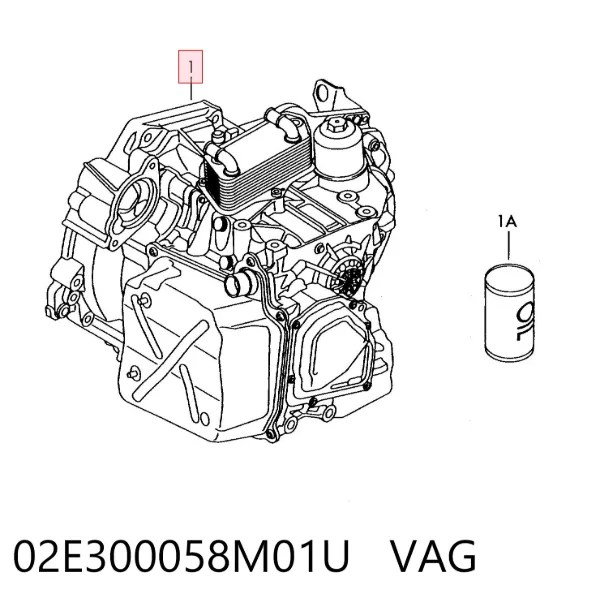 АКПП 02E300058M01U VAG