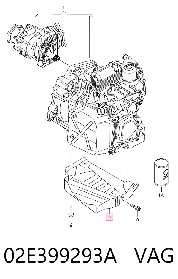  02E399293A VAG