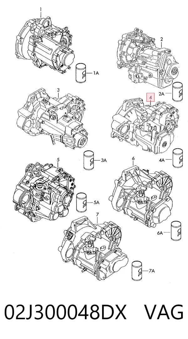 КПП 02J300048DX VAG